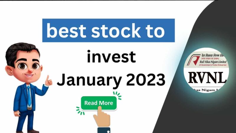Best stocks to invest january 2023 in India