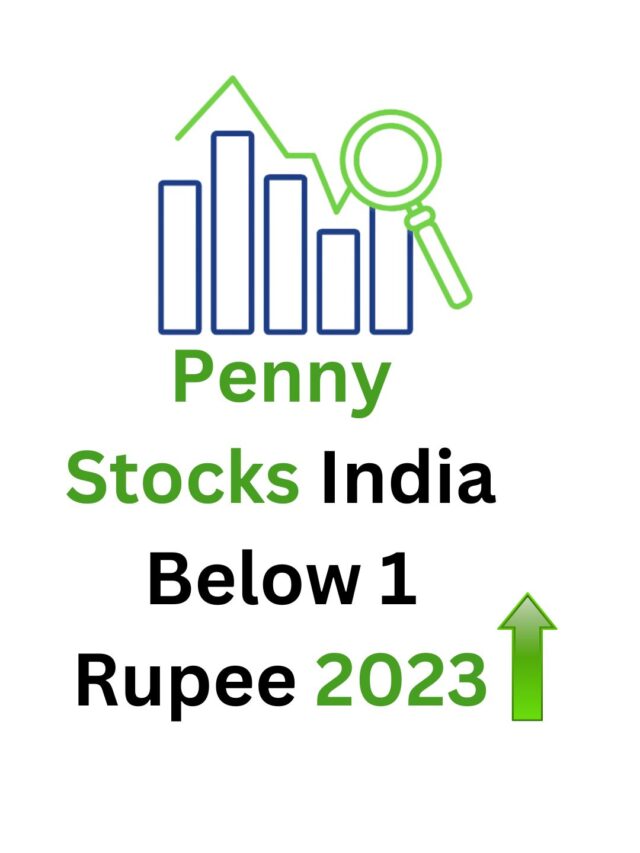 Penny Stocks India Below 1 Rupee 2023