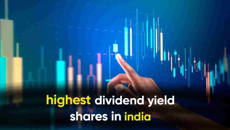 highest dividend yield shares in india